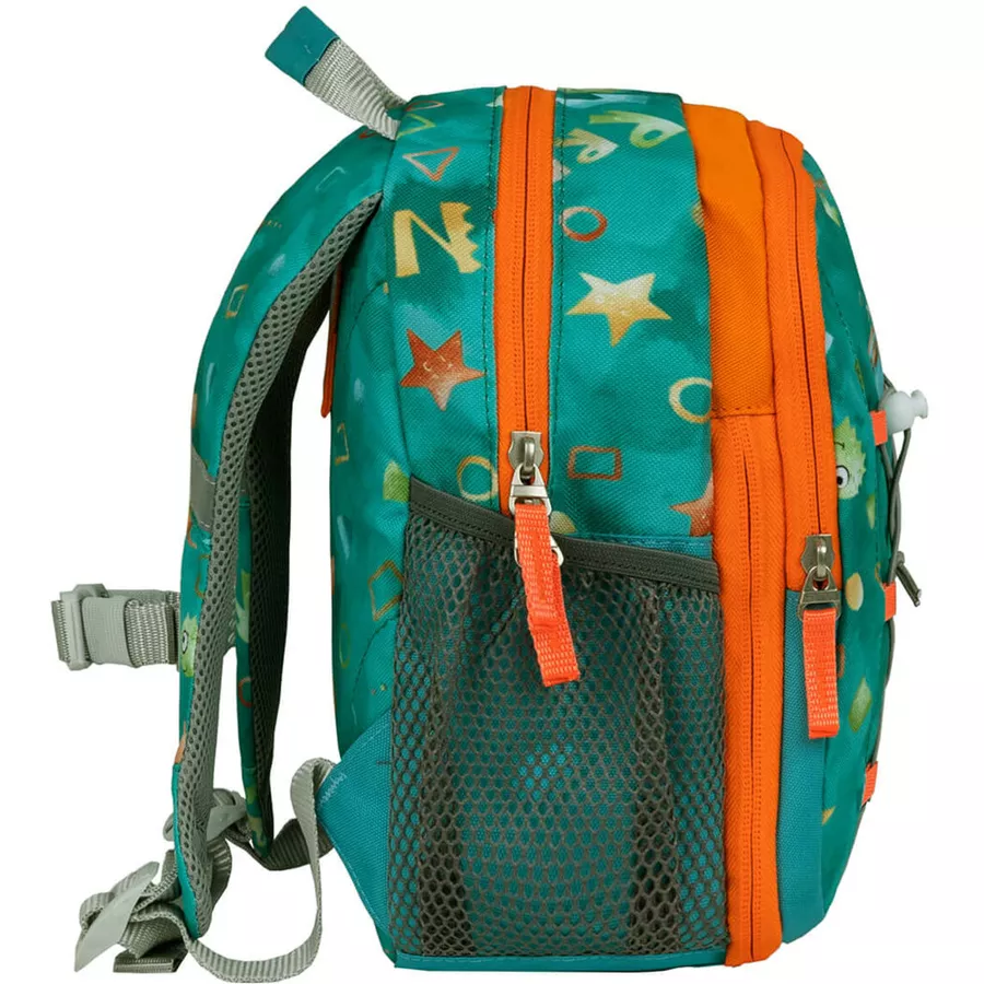 Belmil Kindergartenrucksack Mini Kiddy Kindergartenrucksack für 1-3 Jährige Kinder mit Brustgurt Cartoon Dinosaur