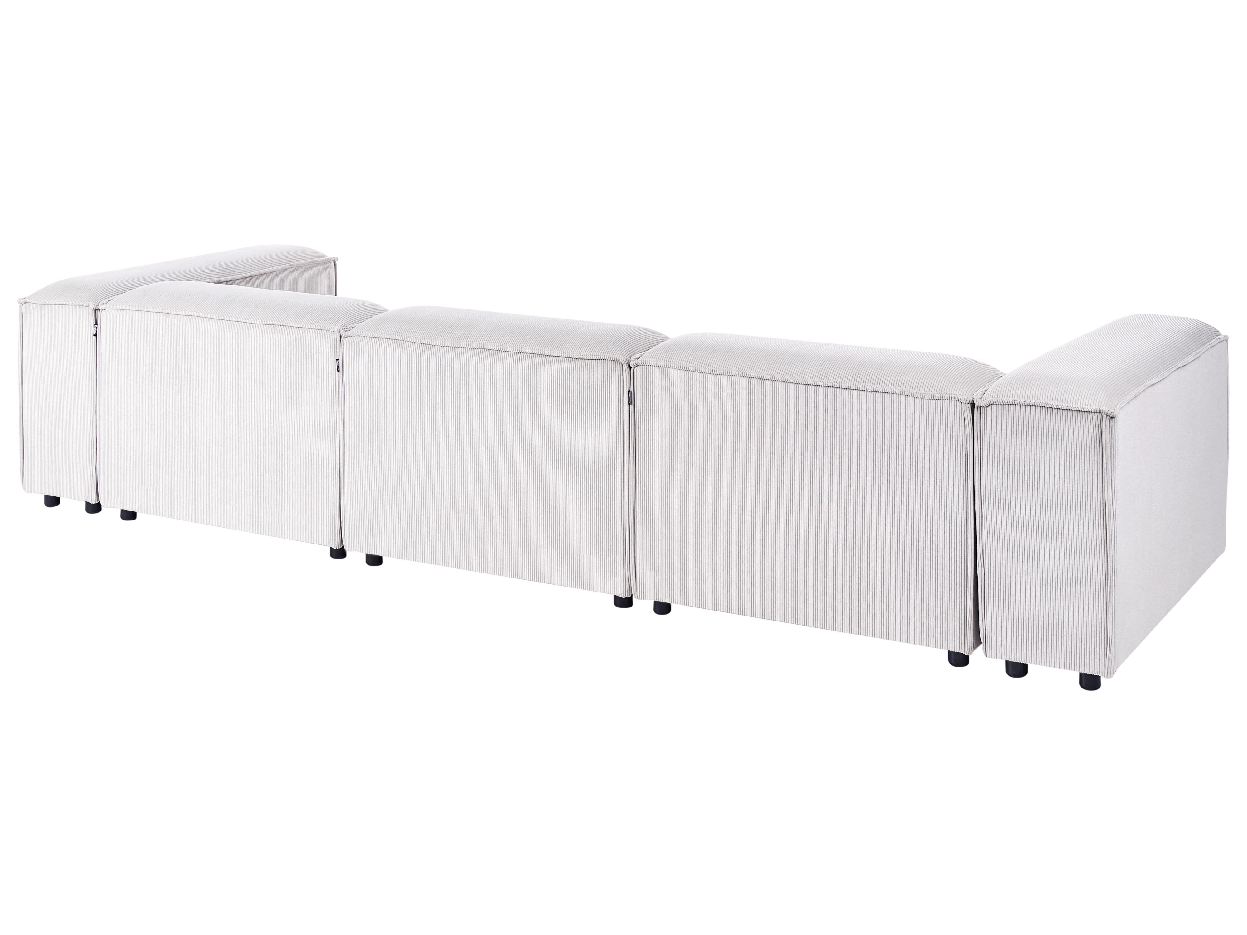 Modulaire bank 3-zits ARDAL Corduroy Gebroken wit