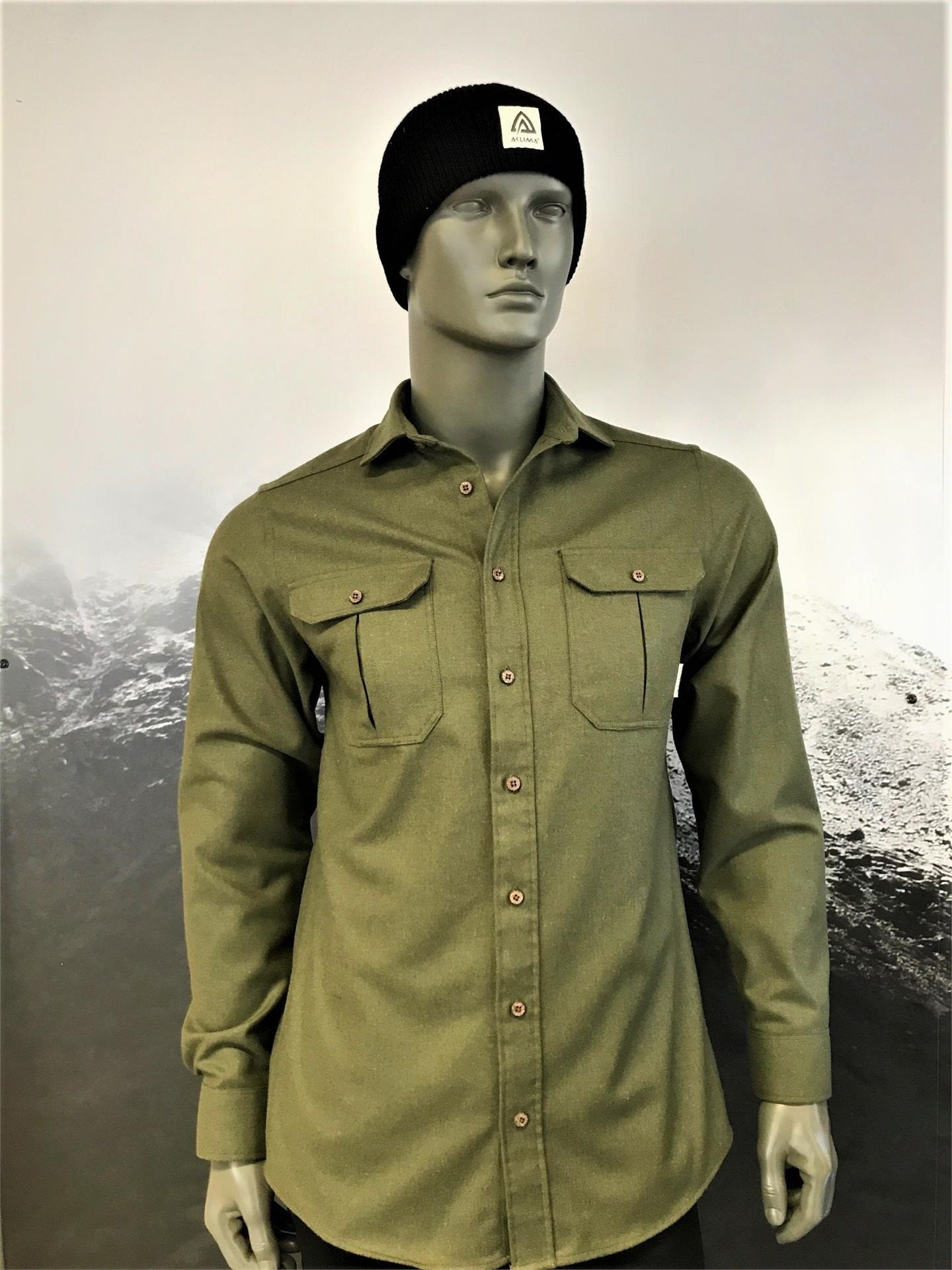 Aclima LeisureWool Reborn Wool Shirt M's<br>Komfortabel og miljøvennlig ull skjorte!