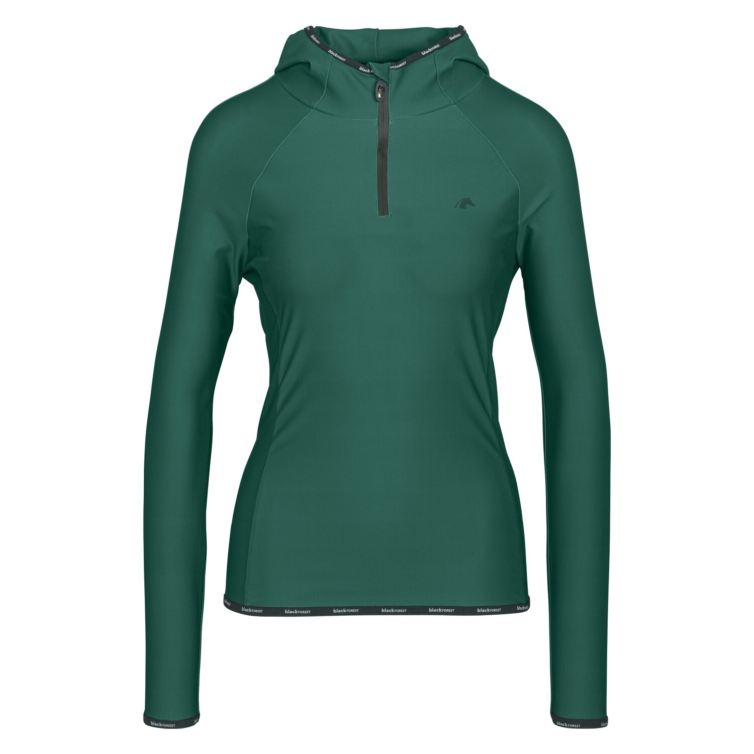 black forest Funktionsshirt mit Kapuze  - race green