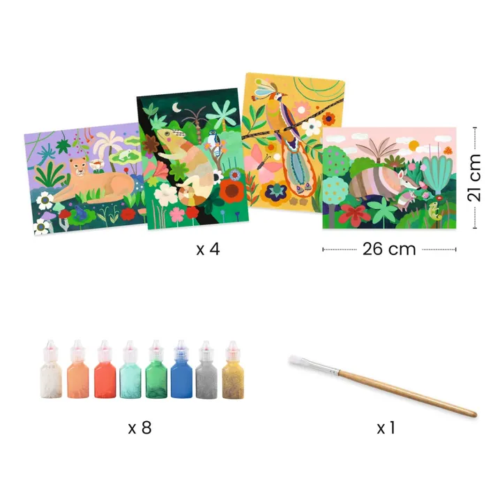 Djeco Peinture Forêt tropicale