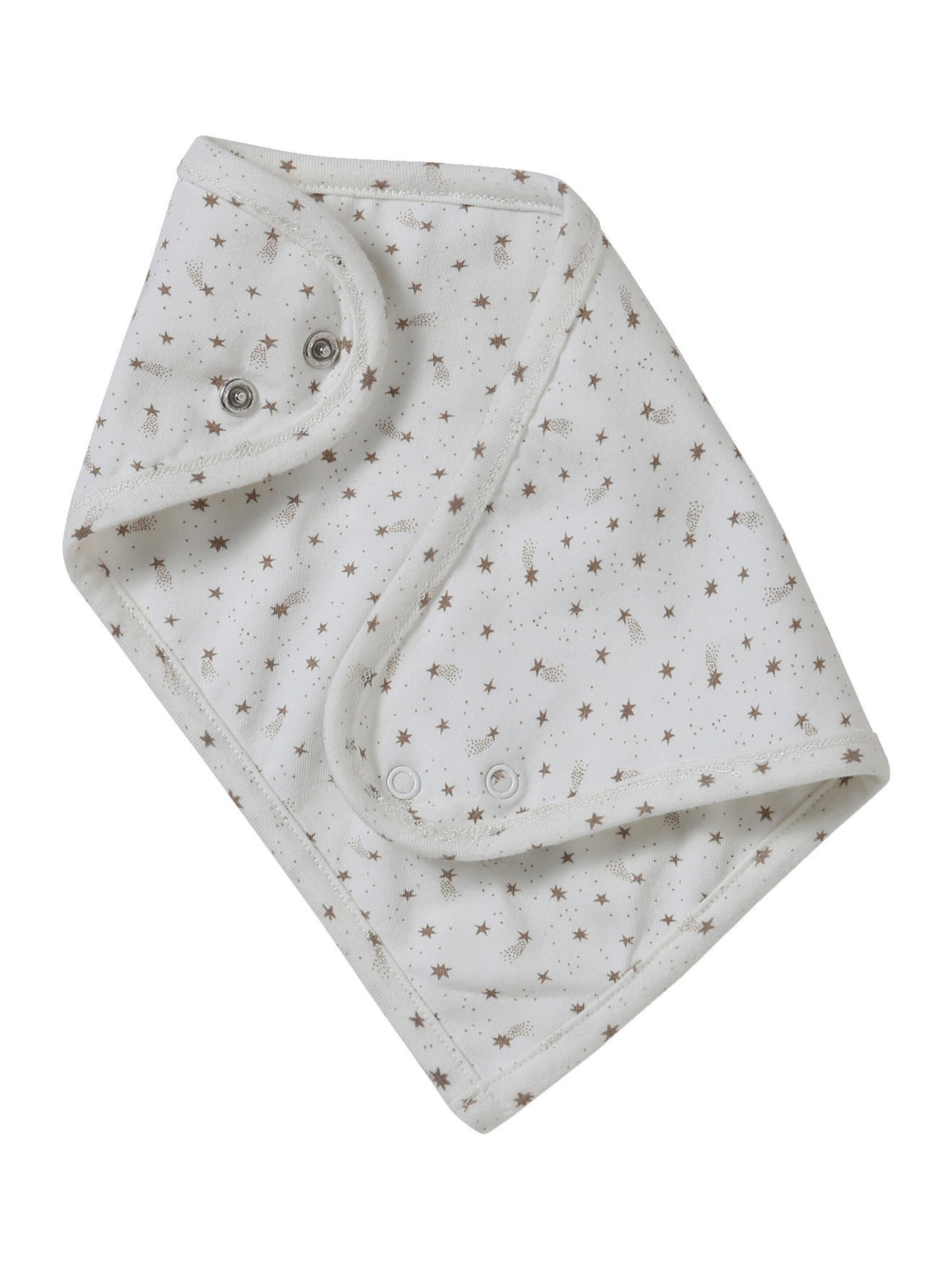 Vertbaudet Mädchen Baby-Set: Mütze, Fäustlinge & Halstuch in Beutel wollweiß