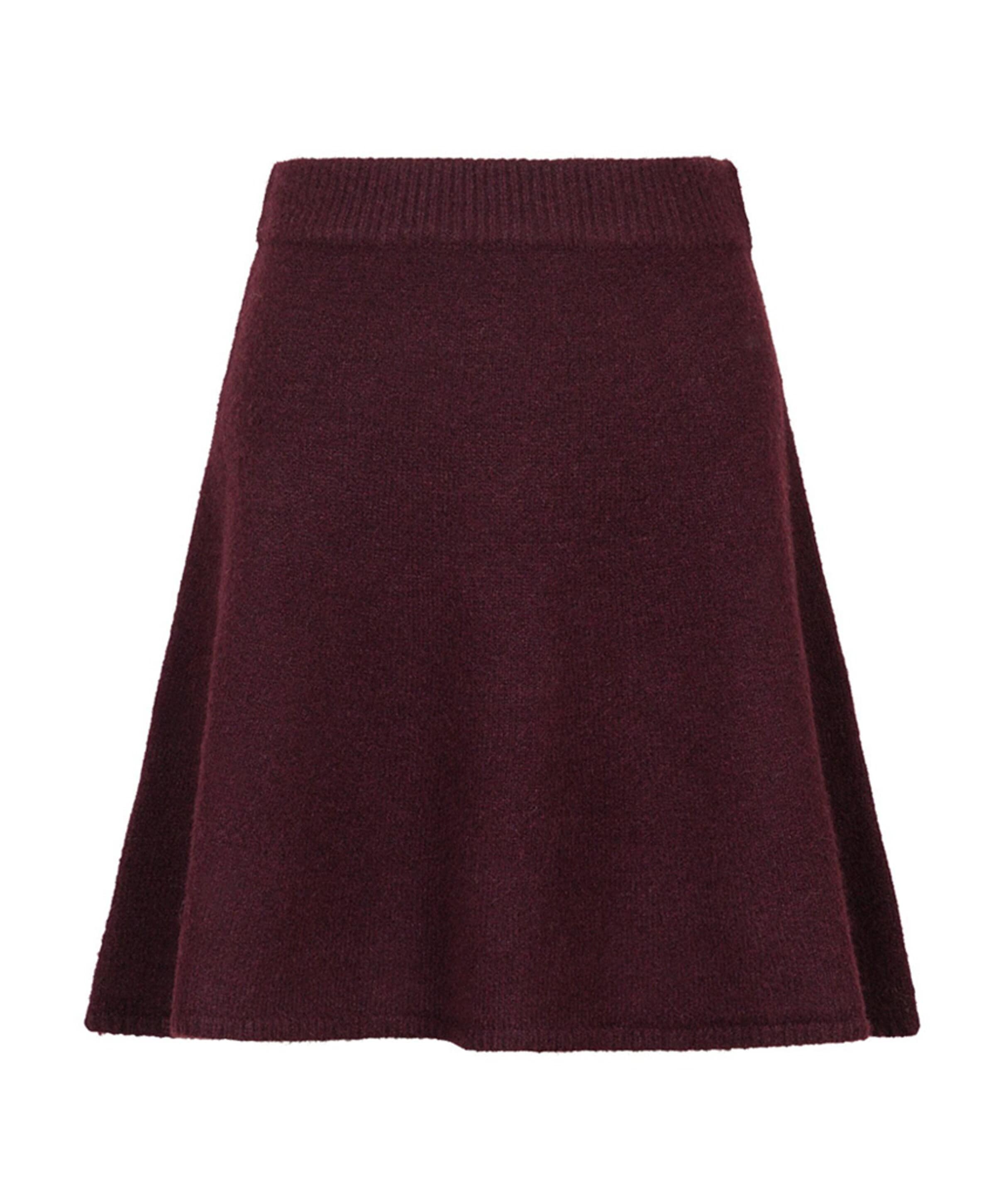 Neo Noir Dames rok bordeaux