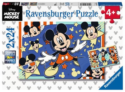 Ravensburger Puslespill Disney Mikke Mus 2x24 Brikker
