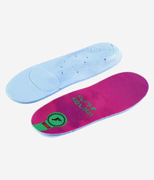 Footprint Super Squish Orthotics Einlegesohlen (green purple)