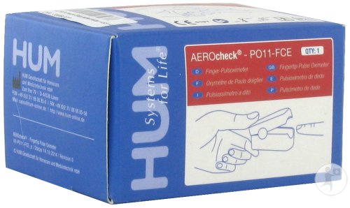 Henrotech Aerocheck PO11-FCE Oxymètre De Pouls Doigtier Adultes 1 Pièce