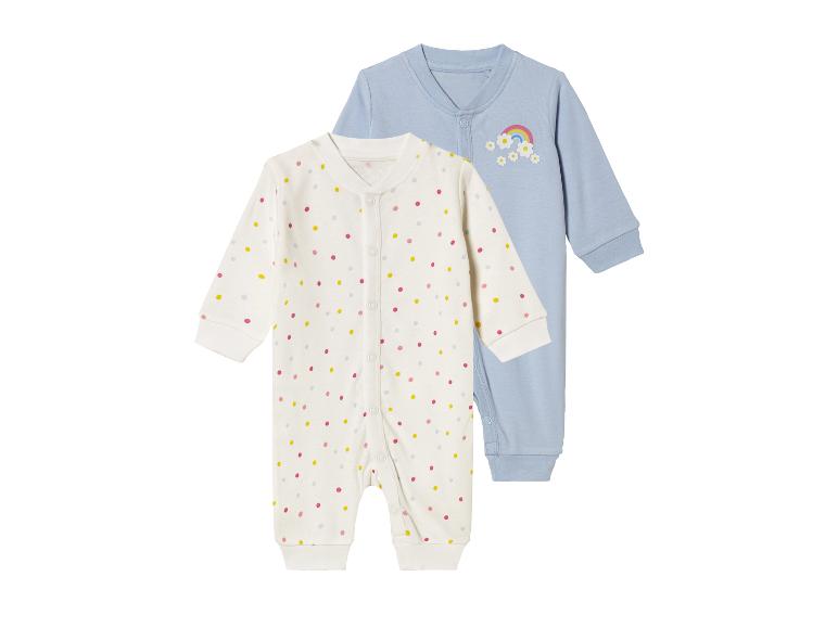 2 baby pyjama's