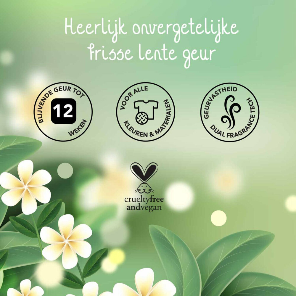 Cosmeau Geurbooster 50 Wasbeurten Lentefris250 gr