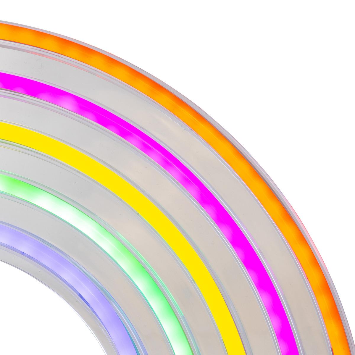 NEON LED MURAL ARC EN CIEL L.38CM