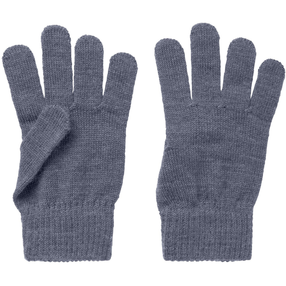 Køb Name It Folkstone Gray Nkmwholla Wo/Bl Handsker