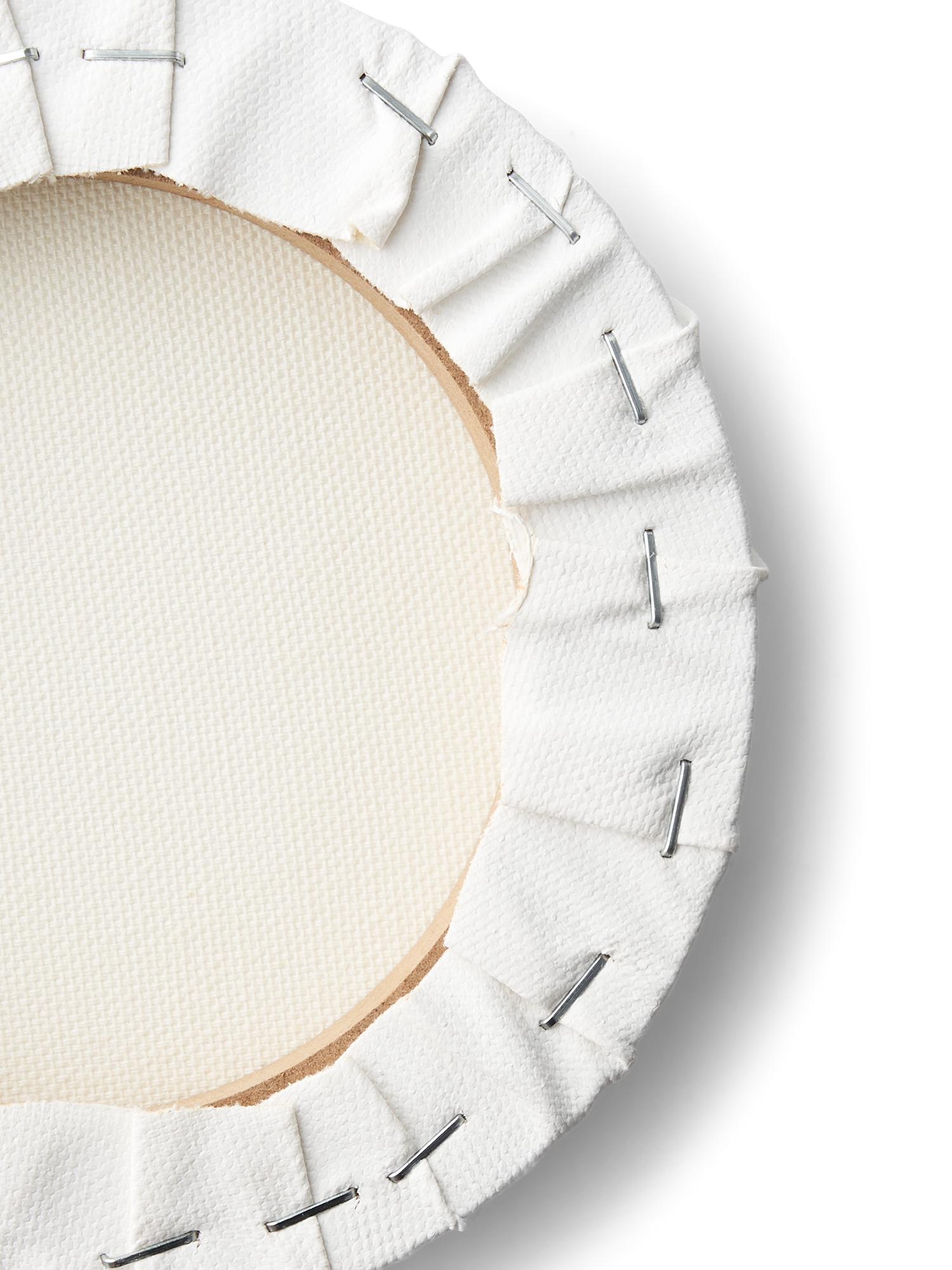 Rundt lærred Ø15 | Bomuld/MDF. Ø15 cm. | Black