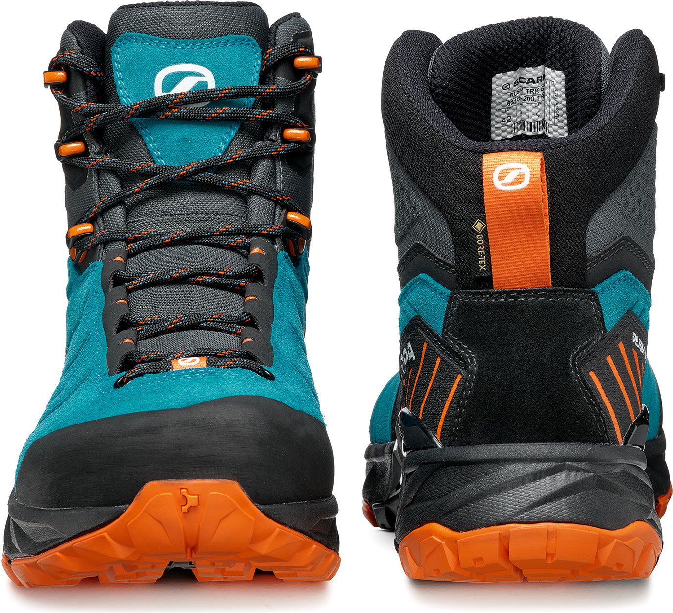 Rush Trek GTX Herre Pagoda Blue/Mango