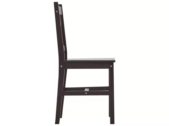 Ensemble de salle à manger 7 pcs Pinède Marron foncé