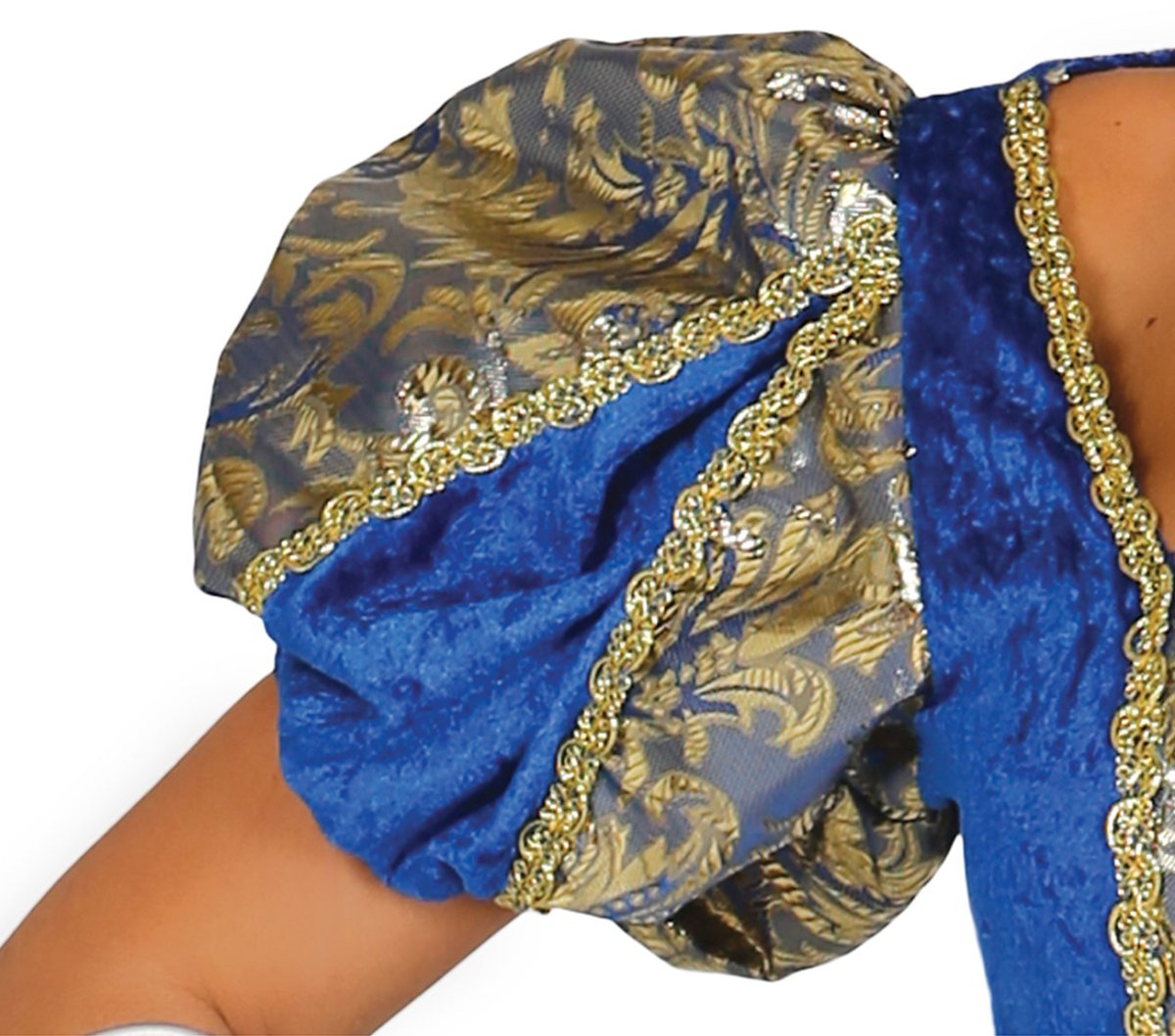 Middeleeuwen Jurk Blauw Dames Middeleeuwen