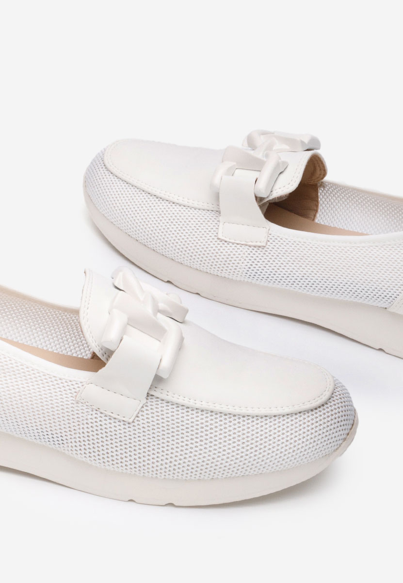 Chaussures casual femme blancs Clericia
