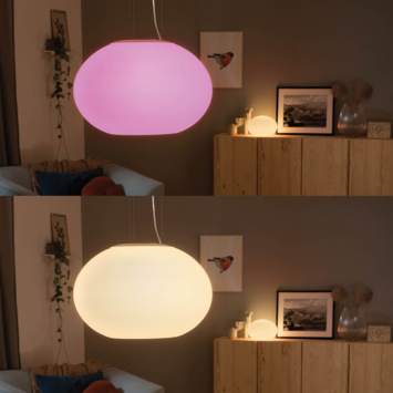 Philips Hue hanglamp Flourish wit - wit en gekleurd licht 9W