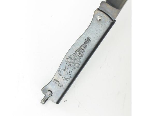 Douk Douk 160 Carbone Noir - Manche Acier Noir Couteau de poche Le Thiers par Cognet Douk Douk