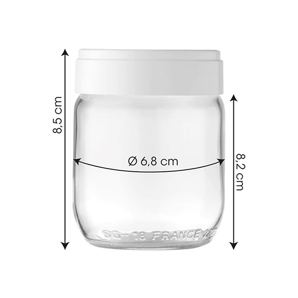 9 pots pour yaourtière 430301 Lagrange
