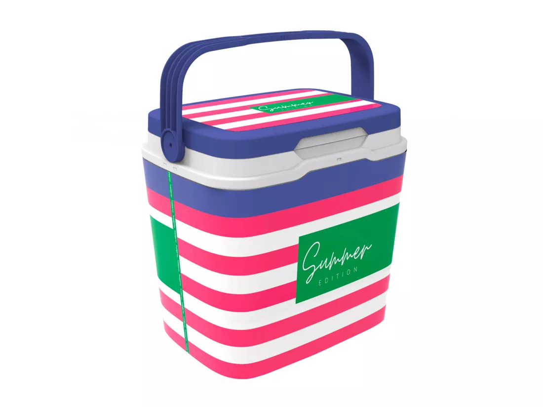 réfrigérateur life story 29l pink navy