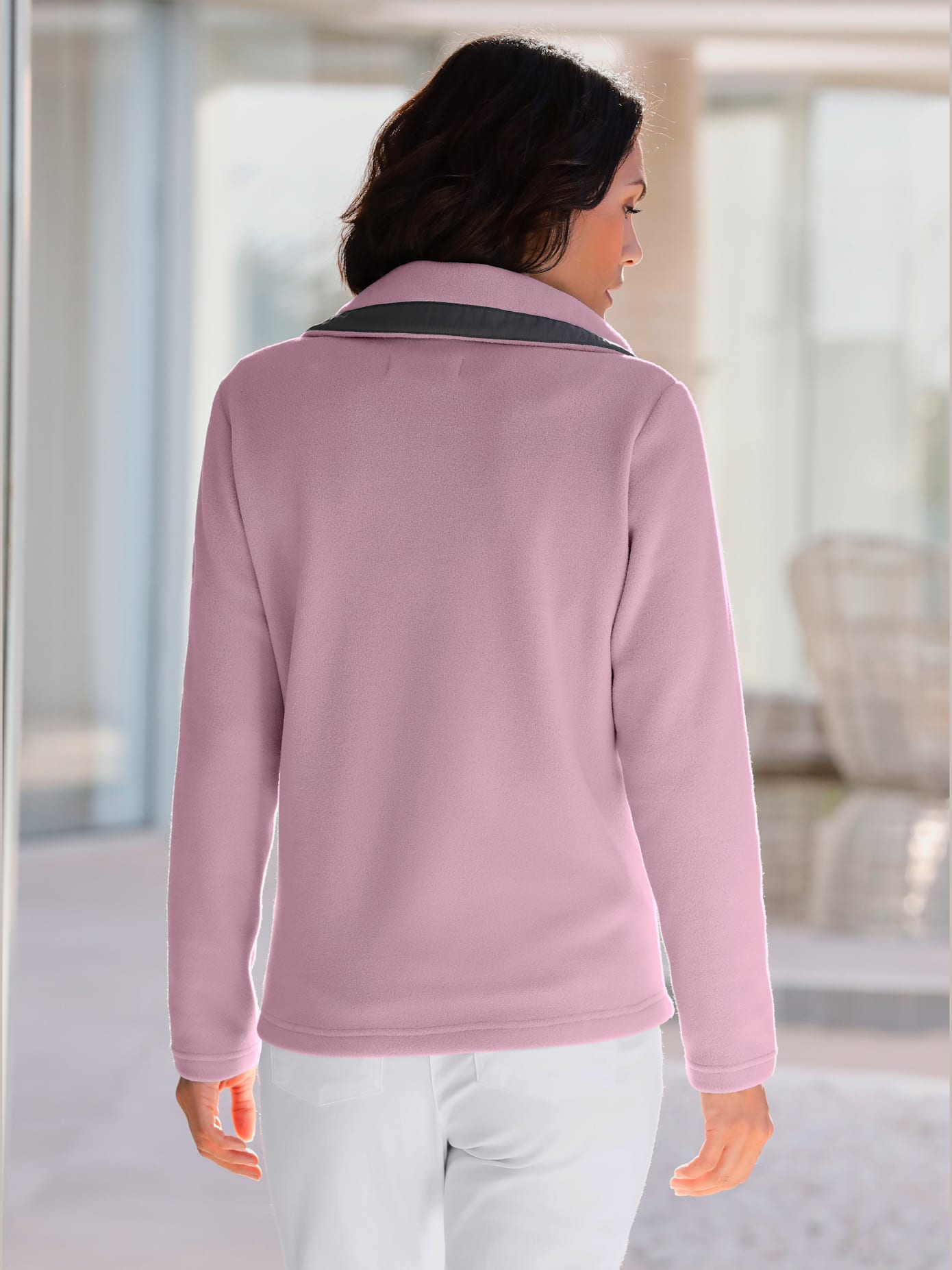 Veste polaire traitement contre les bouloches