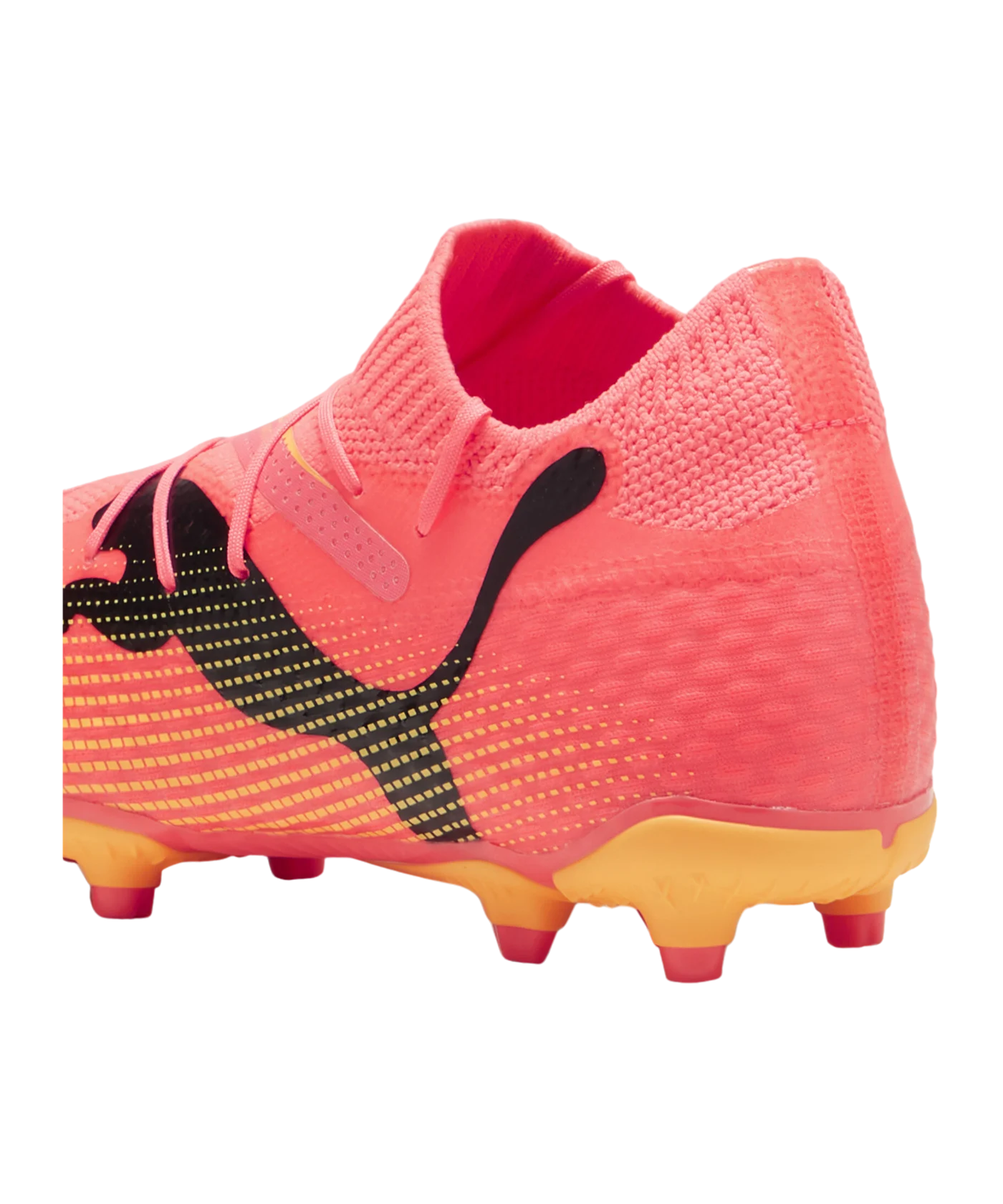 PUMA FUTURE 7 Pro FG/AG Jr Kids The Forever Faster Rosa Schwarz F03