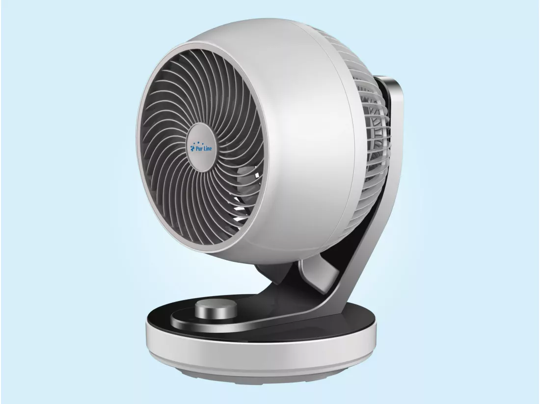 Ventilateur de Bureau 60W avec 3 vitesses et oscillant