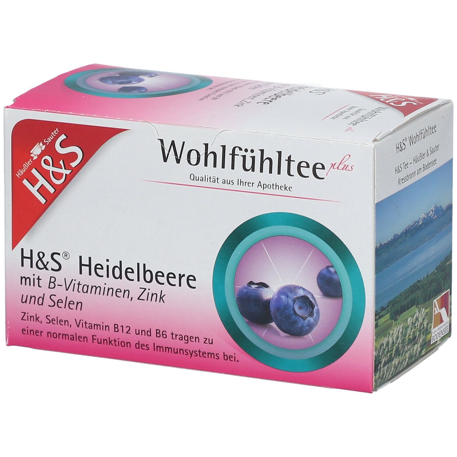 H&S Wohlfühltee plus Heidelbeere