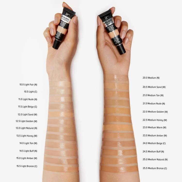 It Cosmetics Bye Bye Under Eye Concealer 43.0 Deep Honey 12ml