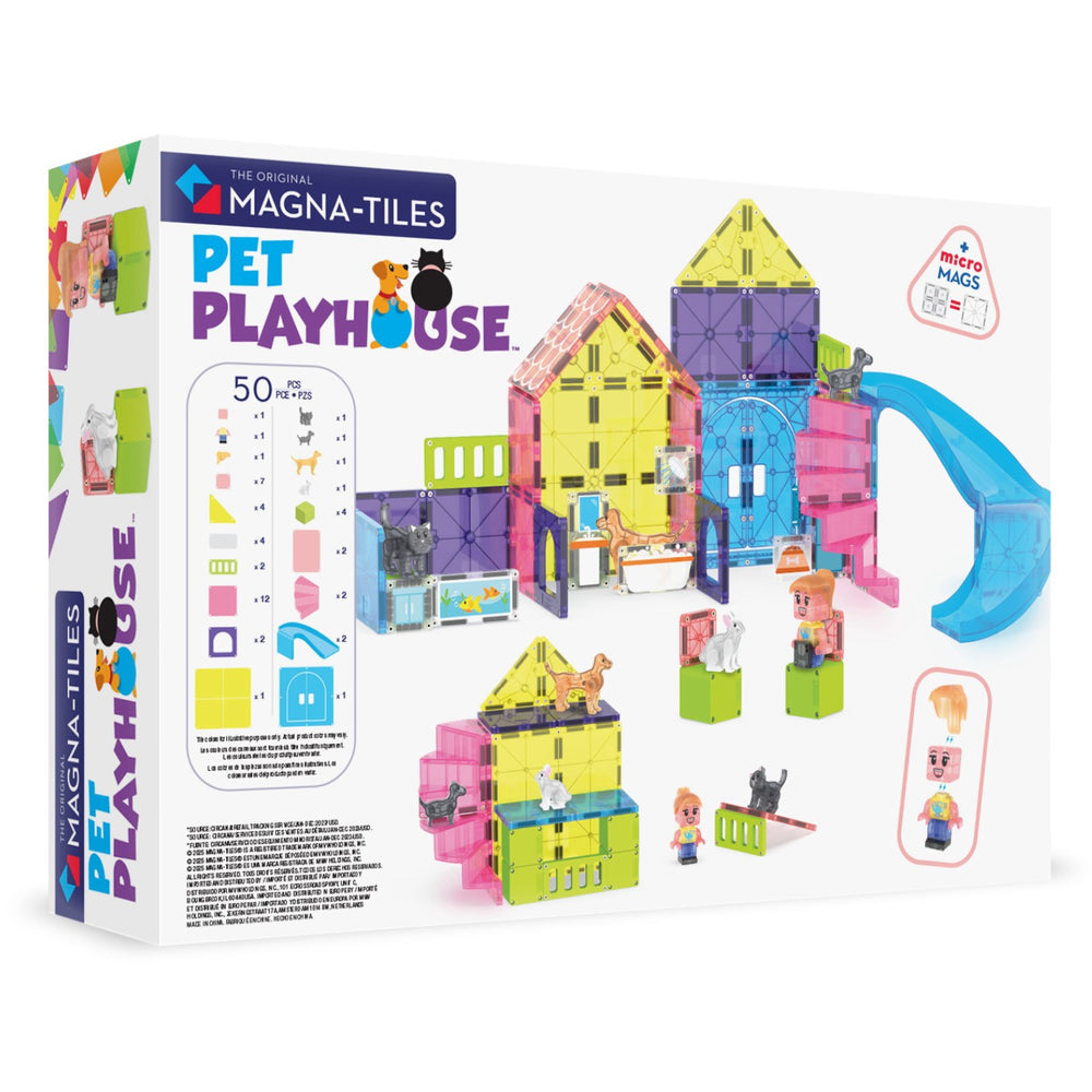 Køb Magna-Tiles® Pet Playhouse 50 Pcs