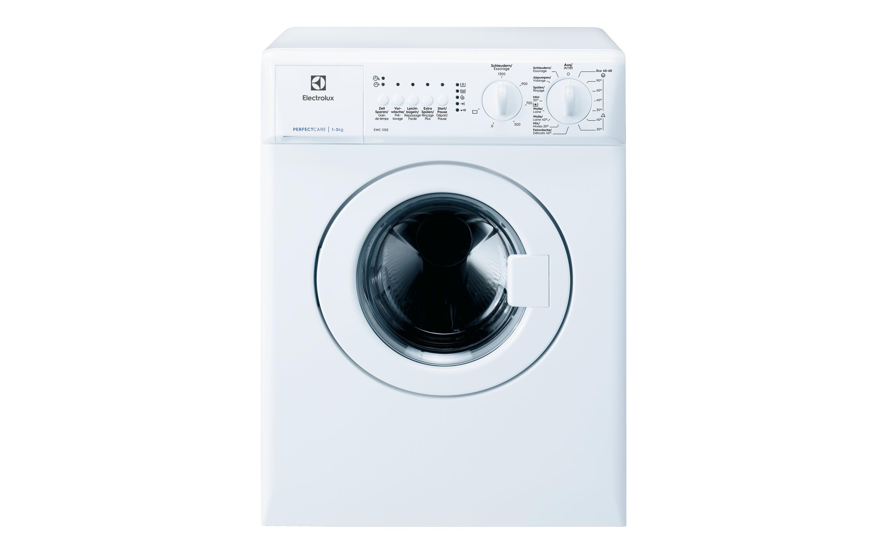 Waschmaschine Compact D EWC1352 Links<br>Frontloader mit 3 kg Ladekapazität