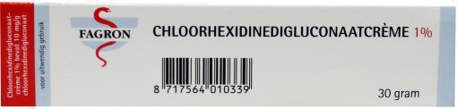Fagron Chloorhexidine 1% creme digluconate 30g