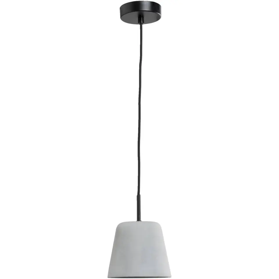 Hanglamp Manu - grijs - 120xØ15 cm