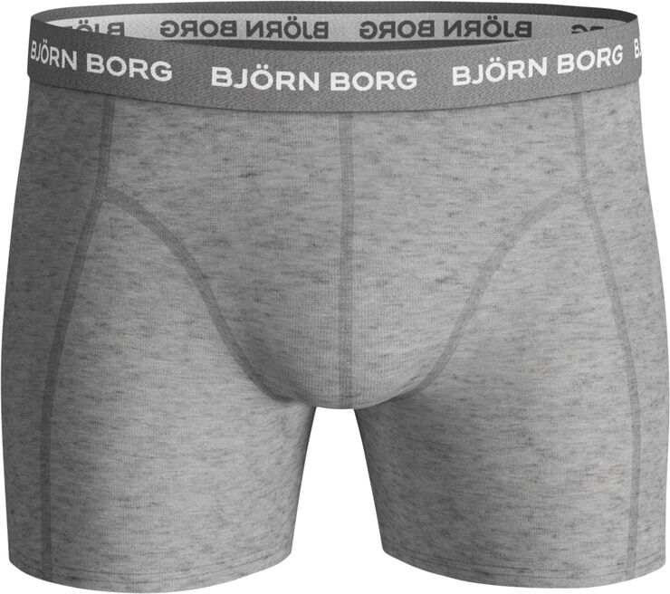 Björn Borg COTTON STRETCH BOXER 5p Melange/blue/navy blue/navy bl