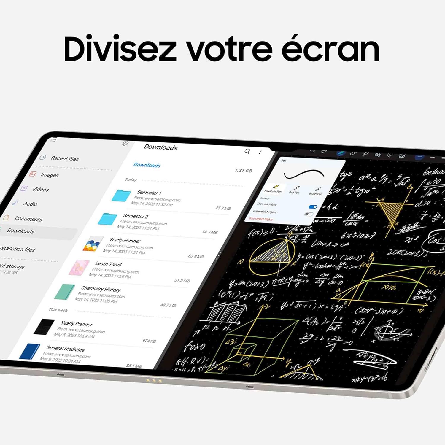 Samsung Galaxy Tab S9 Ultra Tablette avec Galaxy AI, Android, 14.6