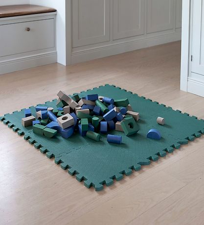 BabyDan Spielmatten - 90x90 cm - Blau