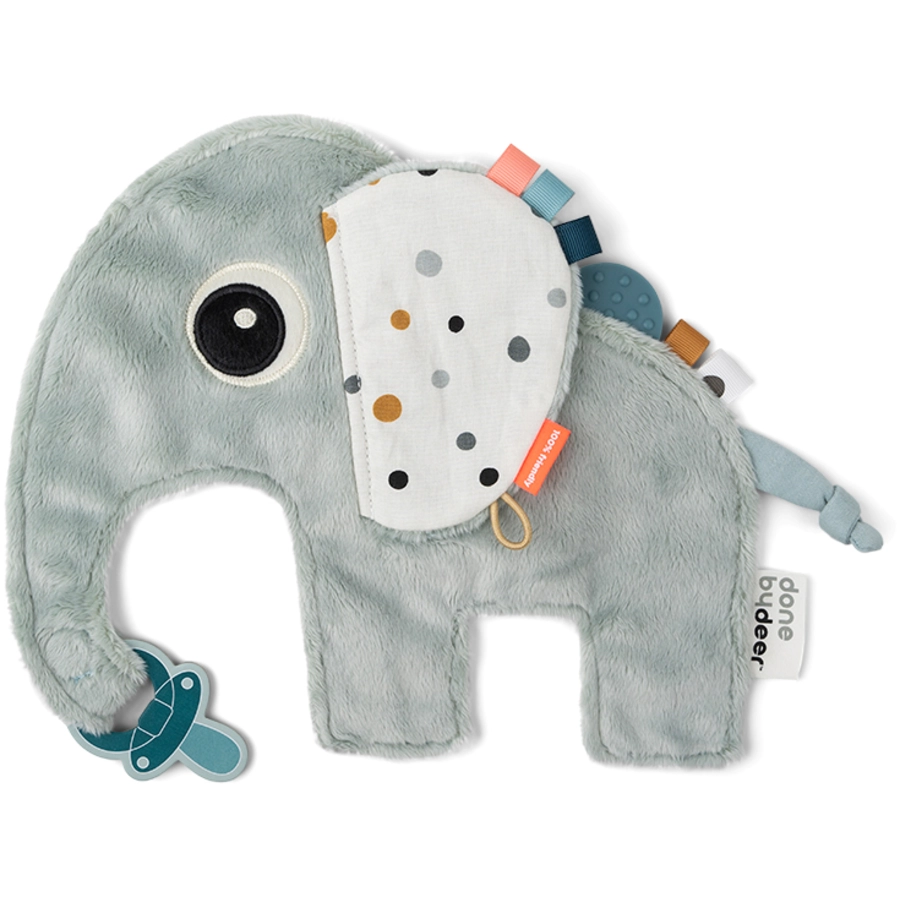 Done by Deer™ Kuscheldecke Cozy Friend Elphee Blau