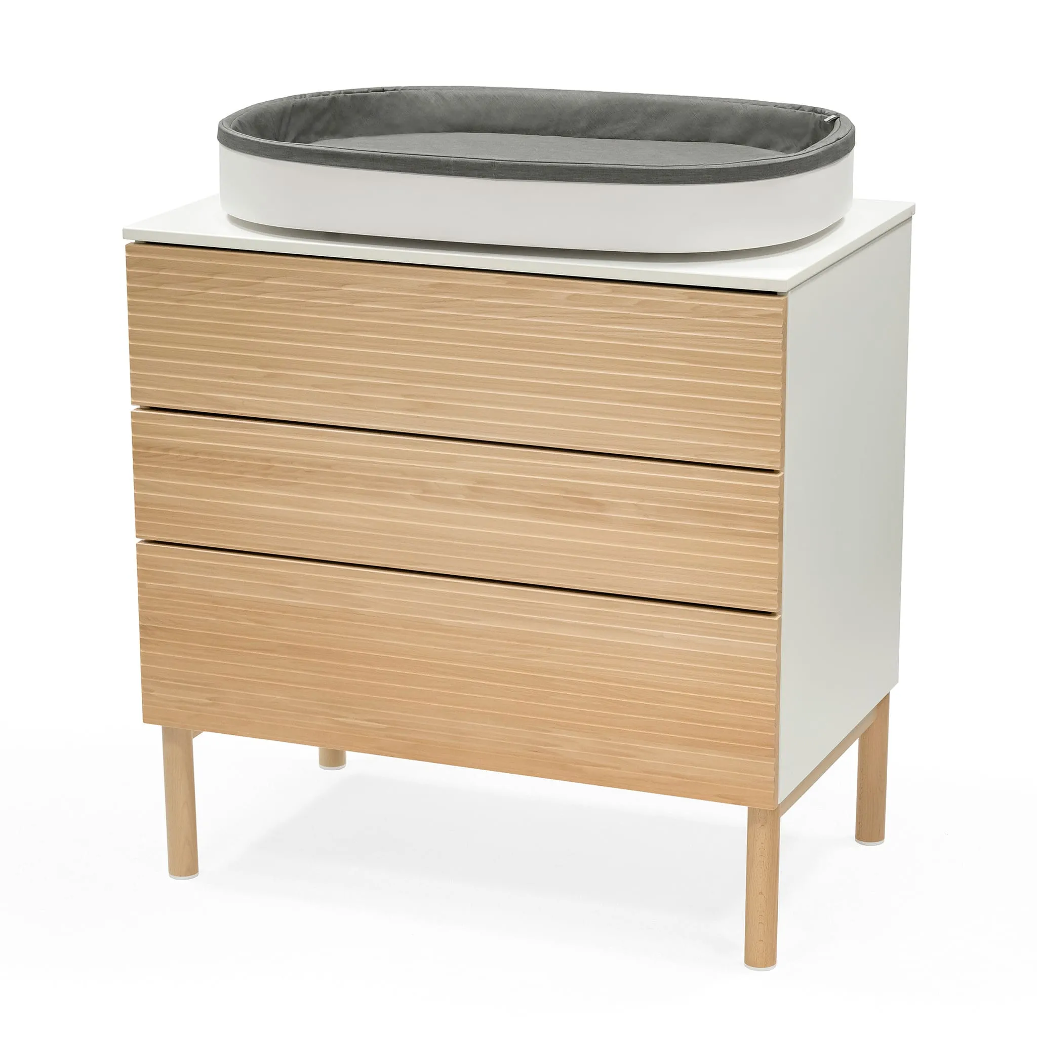 Stokke Matelas à Langer Stokke® Sleepi™ - Blanc  Gris