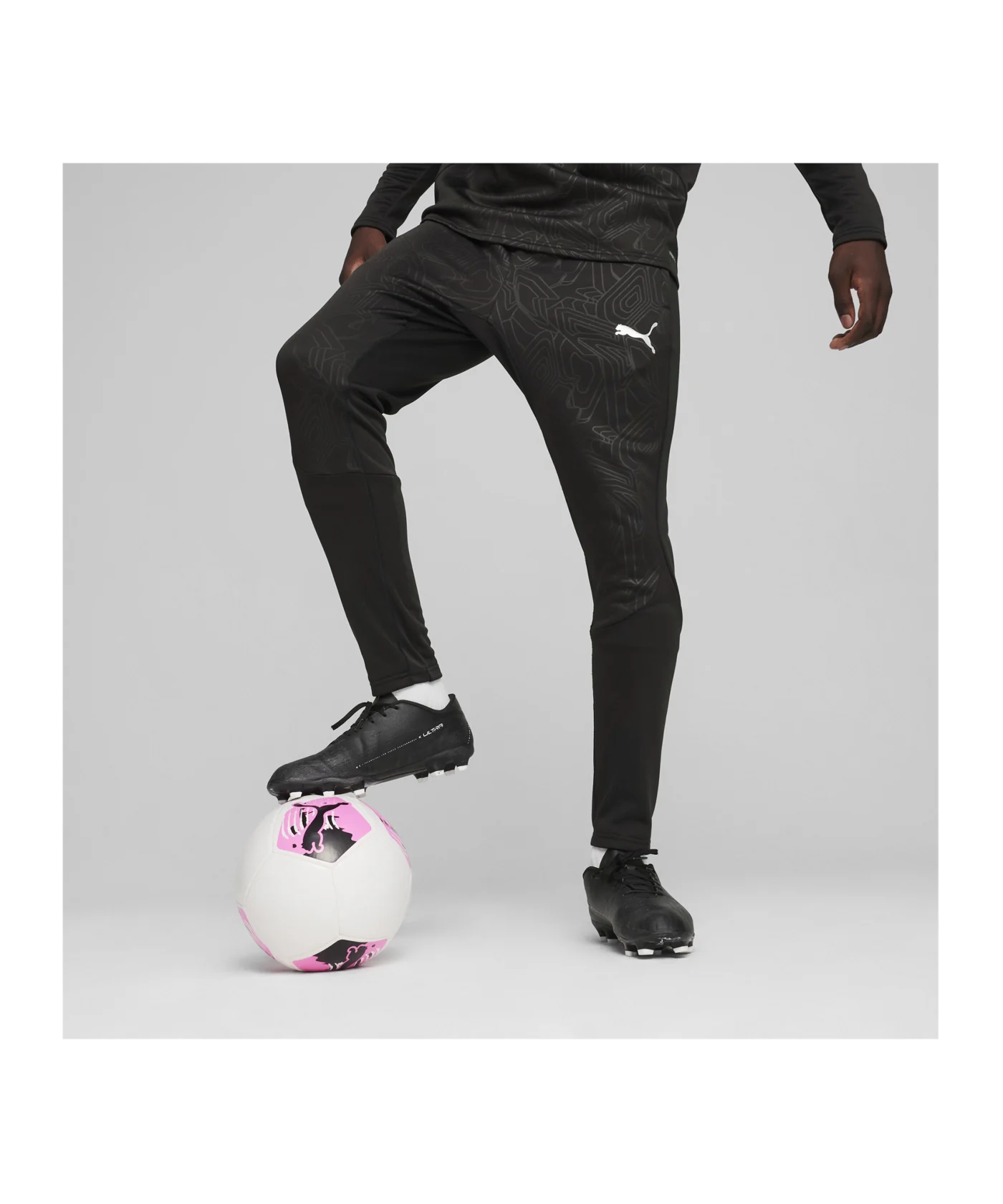 PUMA teamFINAL Trainingshose Schwarz F03