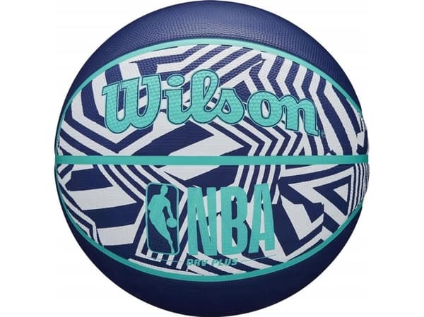 BASKETBALL WILSON NBA DRV PLUS DAZZLE CAMO BSKT INDIGO STØRRELSE 7