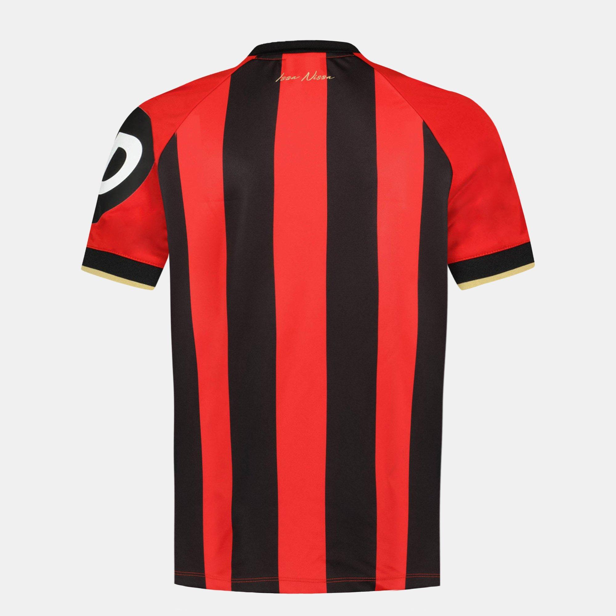 Le Coq Sportif LCS OGC Nice Home Shirt 2024 2025 Adults