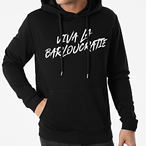 Sweat Capuche Barloucratie Noir