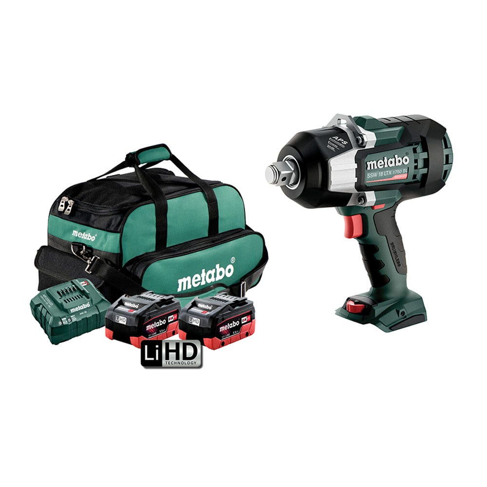 METABO 18V 2 x 5.5Ah Impact Wrench Kit AU60240201