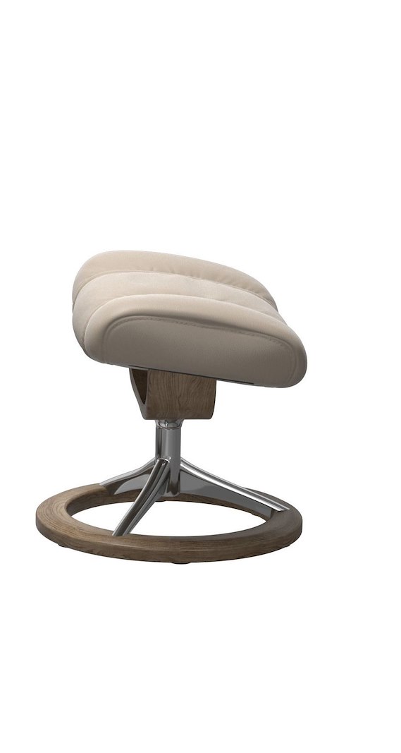 Wing (M) Krakk Hud Paloma Mushroom og Signature understell i røkt eik og alu