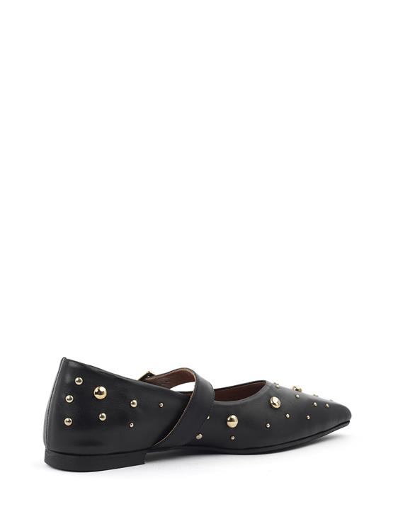 Babouche G-Celina-1 zwart
