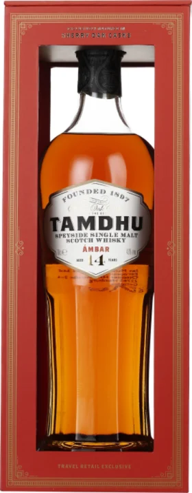 TAMDHU 14 YEARS ÁMBAR SINGLE MALT 70CL