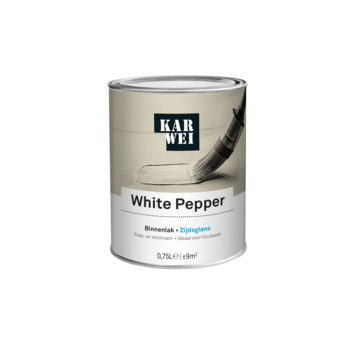 KARWEI binnenlak zijdeglans white pepper 750 ml