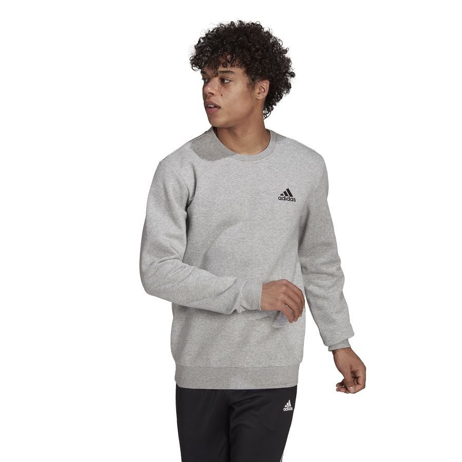 adidas Sweat Fleece - Gris/Noir