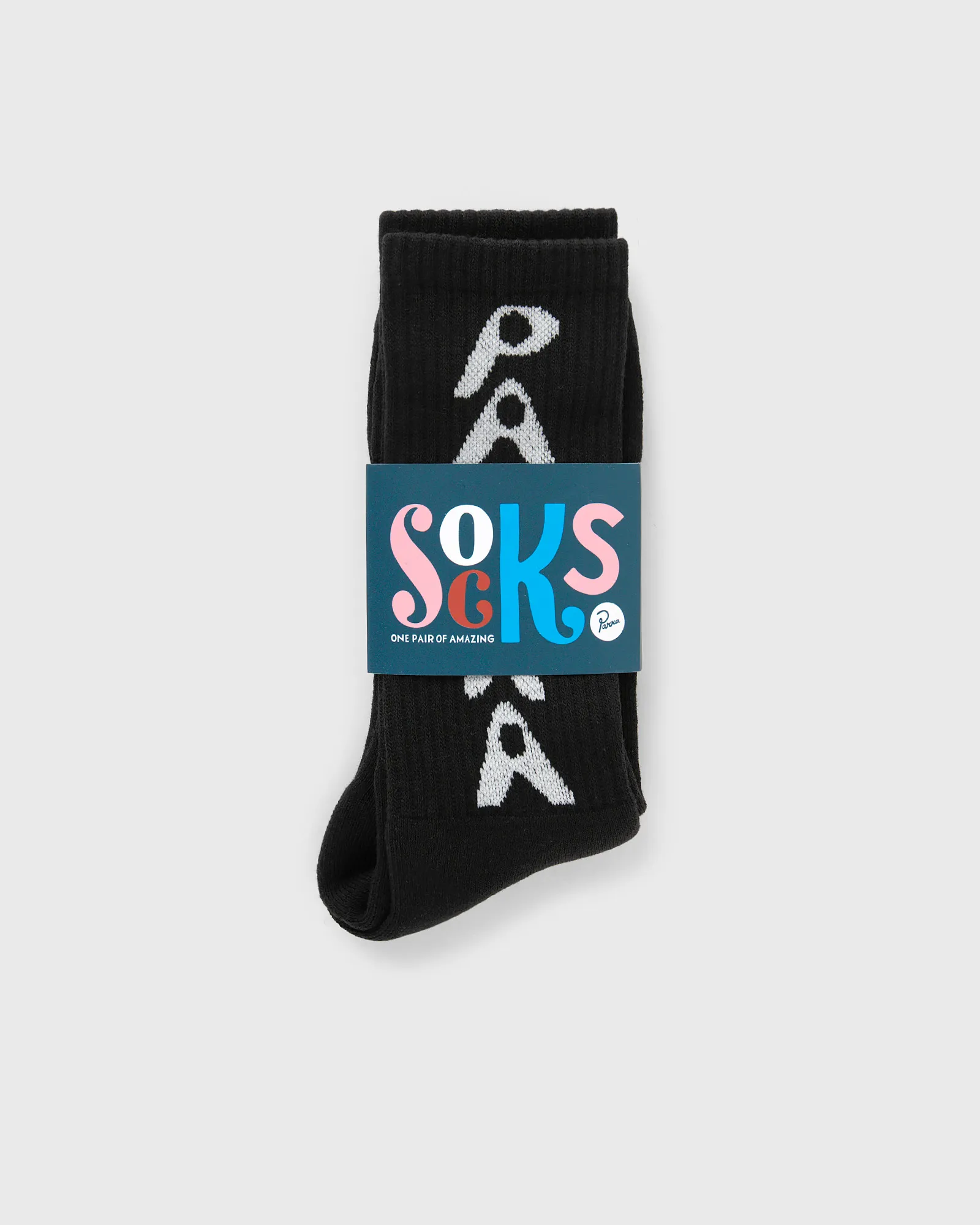 By Parra hole logo crew socks