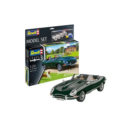 Revell Model Set Jaguar E-Type Roadster