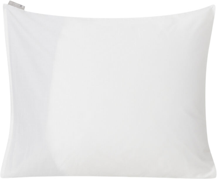 Lexington Hotel Sateen White/Charcoal Contrast Pillowcase White/charcoal